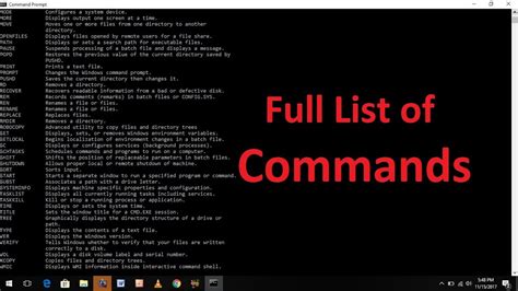 cmd chanel list|Windows Command Prompt: The Master Guide To 70+ CMD .